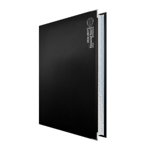 Collins Upward Deluxe Financial Year Diary A4 Day To Page Black