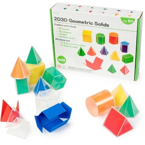 EDX EDUCATION 2D/3D GEOMETRIC Solids