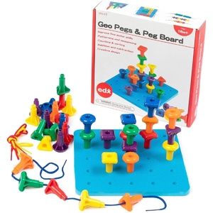 EDX EDUCATION GEO PEGS And Peg Board Set