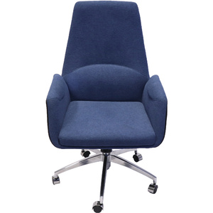 Rapidline Lujo Medium Back Executive Chair Royal Blue