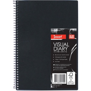 Jasart 601 Visual Diary A5 110gsm Single Wire 120 Page