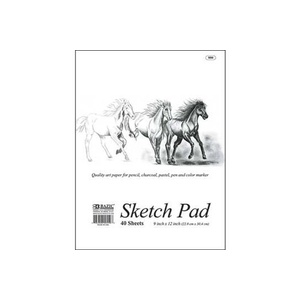 BAZIC PREMIUM SKETCH PAD 230 x 305mm 40 Sheets