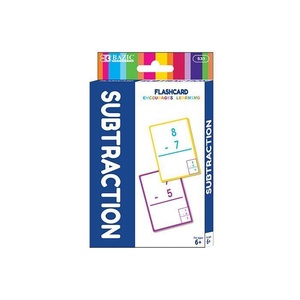 Bazic Subtraction Flash Card Pack