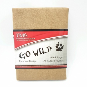 Go Wild A6 Elephant Texture Journal Book