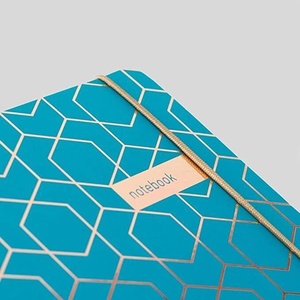 Notebook Matilda Myres Rosegold Foil Teal A5 192
