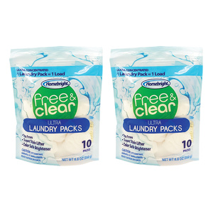 Homebright Free & Clear Laundry Packs