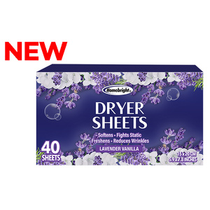 Homebright Dryer Sheets - Lavender Vanilla