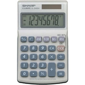 SHARP EL240SAB CALCULATOR Pocket H116 x W71 x D16.5mm