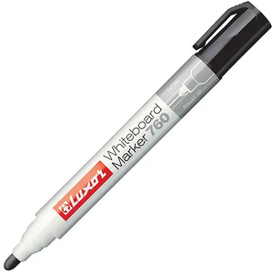 Luxor White Board Marker 760 Black 1-3mm Bullet Point | Each