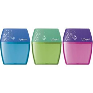 Maped Shaker 2 hole sharpener Assort Clrs 'Canister/Barrel' | Each