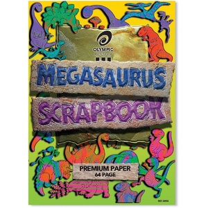 Scrap Book Megasaurus Bond 90gsm 330mm x 245mm 64 page