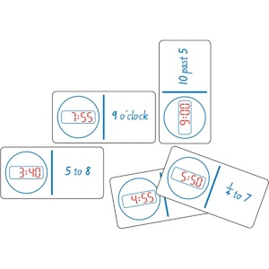 TFC DOMINOES CLOCK DIGITAL AND NUMBERS Set of 28 pieces