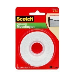SCOTCH 110 MOUNTING TAPE 12.7mm x 1.9m