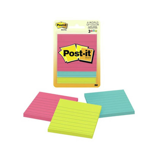 Post-It Lined Notes 630-1 Jaipur 76 x 76mm | 3 Pack