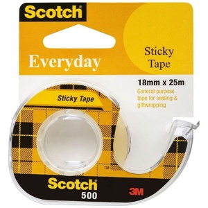 Scotch GiftWrap satin Tape Refill roll 19mm x 25m