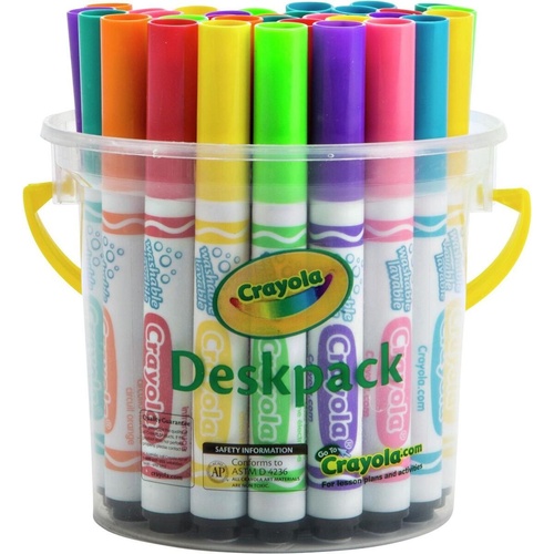 CRAYOLA CRAYONS TWISTABLES 32 Assorted Deskpack8 ColorsCrayonsArt and